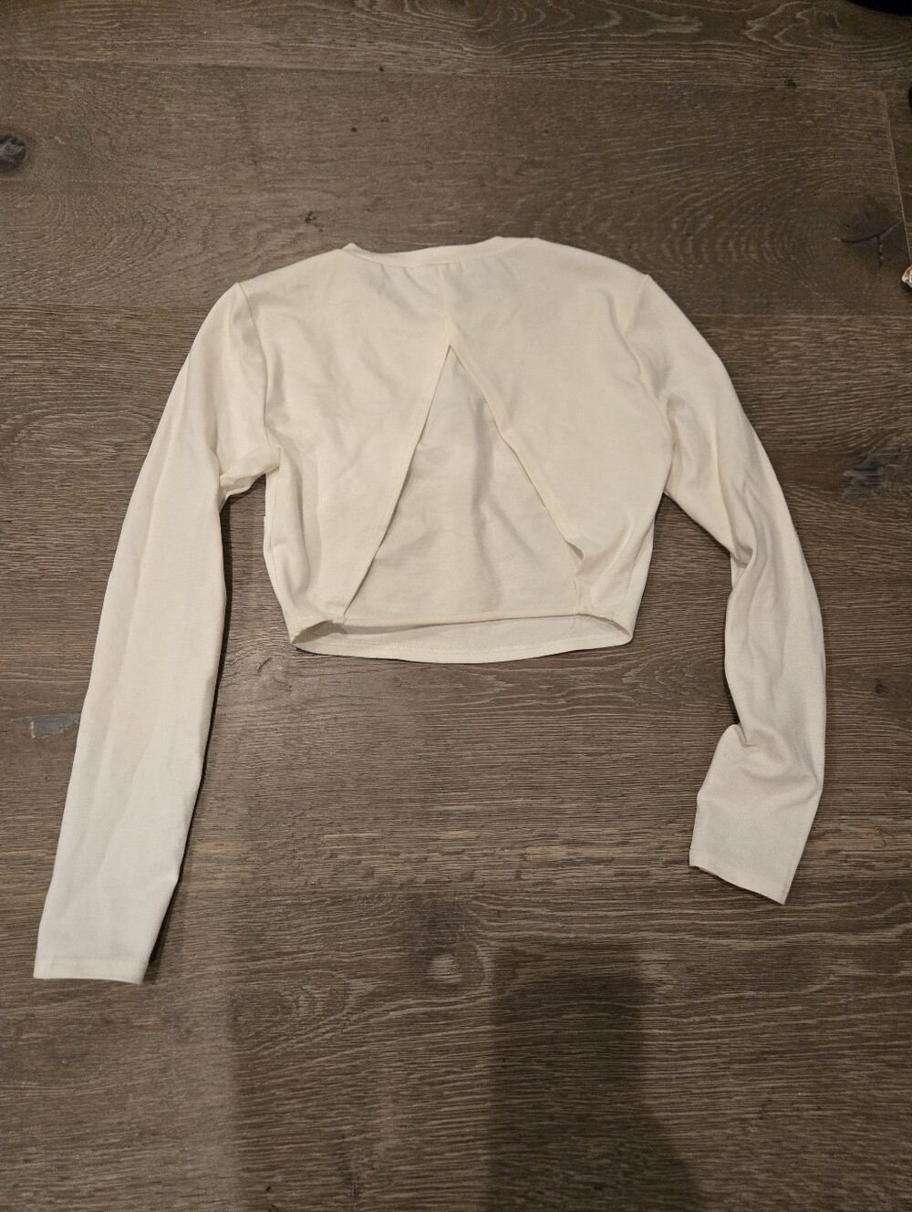 Open Back Crop Top - Picture 2 of 3